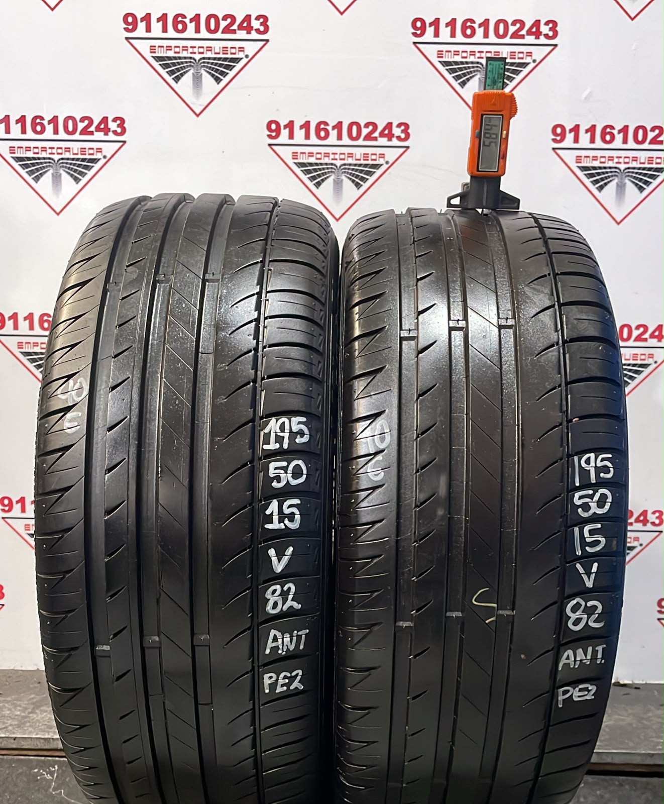 MICHELIN PILOT EXALTO USADO  195/50 R15 82 V
